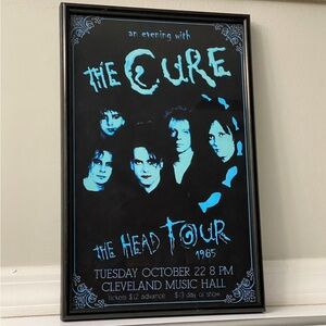 The Cure Robert Smith Poster